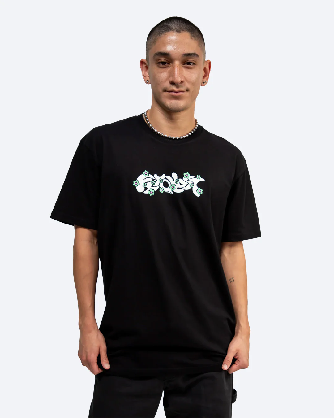 Bloom Tee Black - Image 3